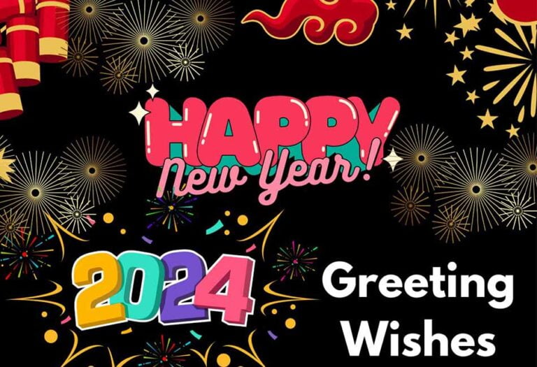 30+ Inspirational New Year Greetings 2024 Pick Wish Msg
