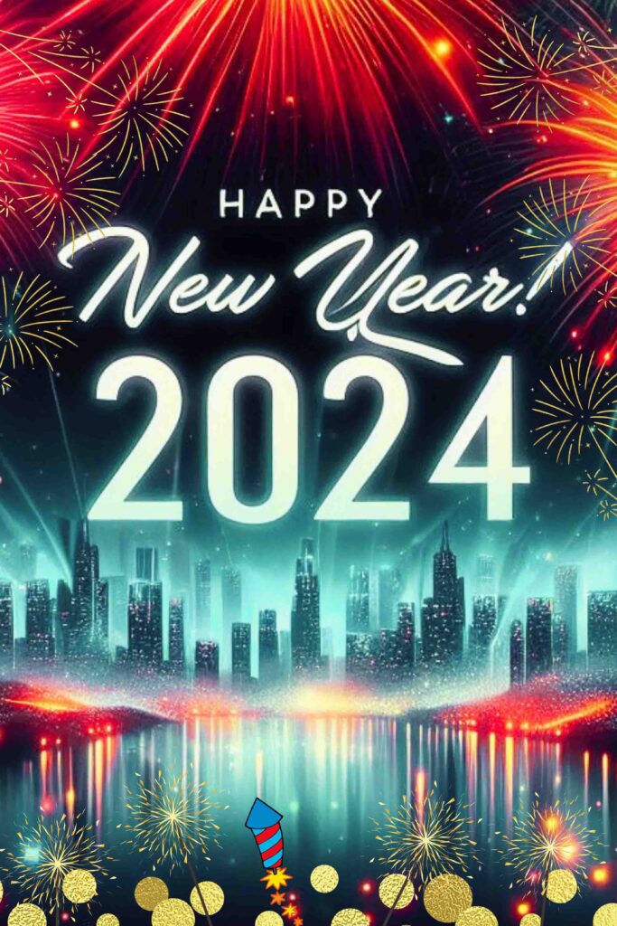 Happy new year 2024 wishes images - Pick Wish Msg